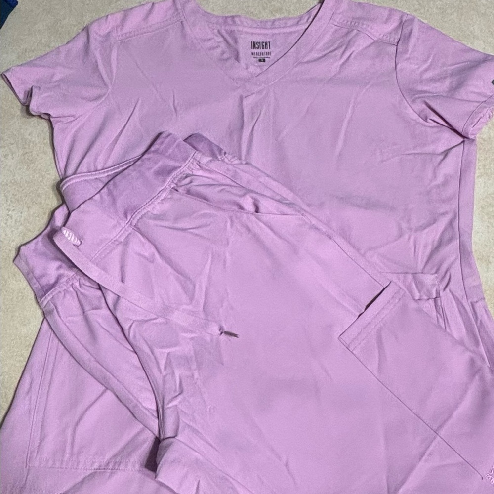 Lavender Scrub Set- Medcouture